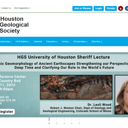 Houston Geological Society – Home Page